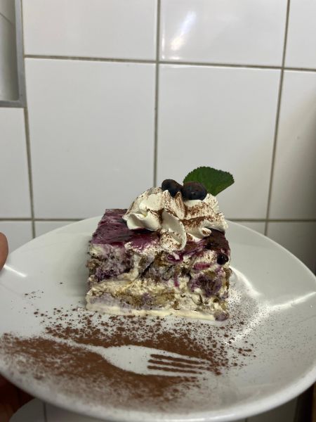 Tiramisu mirtilli